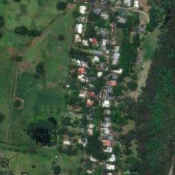 Satellite imagery of Newrybar Island, AU