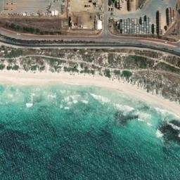 Satellite imagery of Separation Point, AU