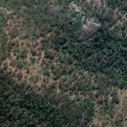 Satellite imagery of Hairy Mans Rock, AU