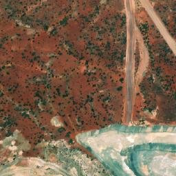 Satellite imagery of Mount Margaret Mine, AU