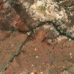 Satellite imagery of Seventeen Mile Mine, AU