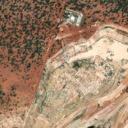 Satellite imagery of Mikado Mine, AU