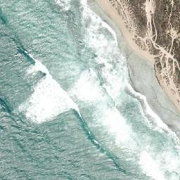 Satellite imagery of Cape Burney, AU