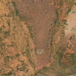 Satellite imagery of Coober Pedy Opal Field, AU