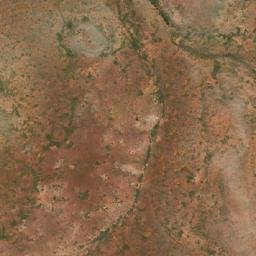 Satellite imagery of Coober Pedy Opal Field, AU