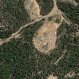 Satellite imagery of Mount Carrington, AU