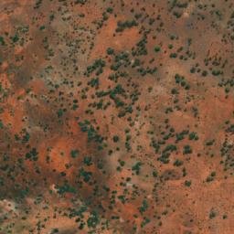 Satellite imagery of Mount Nangeroo, AU