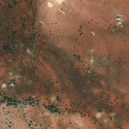 Satellite imagery of Princess Alix Mine, AU
