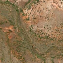 Satellite imagery of Dead Mans Gully Mine, AU