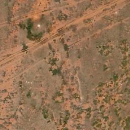 Satellite imagery of Halleys Comet Mine, AU