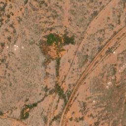 Satellite imagery of Halleys Comet Mine, AU