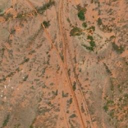 Satellite imagery of Halleys Comet Mine, AU