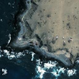 Satellite imagery of Cabo Leones, CL