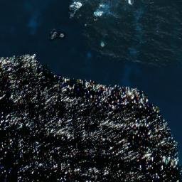 Satellite imagery of Cabo Leones, CL