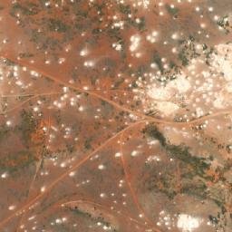 Satellite imagery of Larkins Folly Opal Diggings, AU