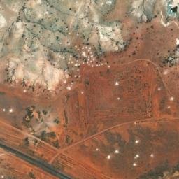 Satellite imagery of Hypo Hill Opal Diggings, AU