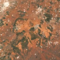 Satellite imagery of Turkey Ridge Opal Diggings, AU