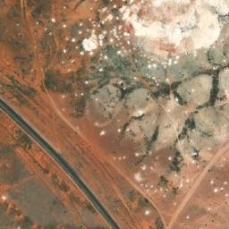 Satellite imagery of Hypo Hill Opal Diggings, AU