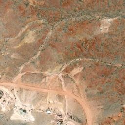 Satellite imagery of Black Point Opal Diggings, AU