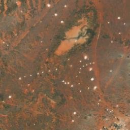 Satellite imagery of Turkey Ridge Opal Diggings, AU