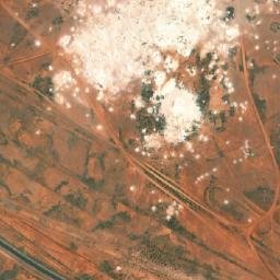 Satellite imagery of Perfetto Opal Diggings, AU