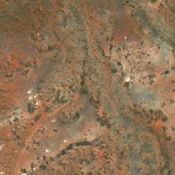 Satellite imagery of The Eight Mile Opal Diggings, AU