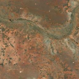 Satellite imagery of The Eight Mile Opal Diggings, AU