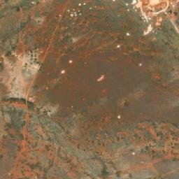 Satellite imagery of The Eight Mile Opal Diggings, AU
