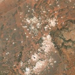 Satellite imagery of Venus Opal Diggings, AU