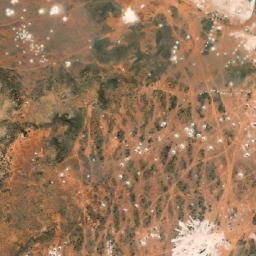 Satellite imagery of Venus Opal Diggings, AU