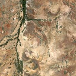 Satellite imagery of German Gully Opal Diggings, AU