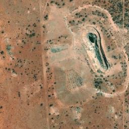 Satellite imagery of Boudie Rat Gold Mine, AU