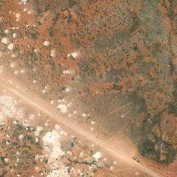 Satellite imagery of The Eight Mile Opal Diggings, AU