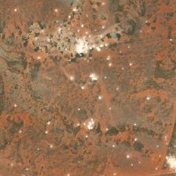 Satellite imagery of The Eight Mile Opal Diggings, AU