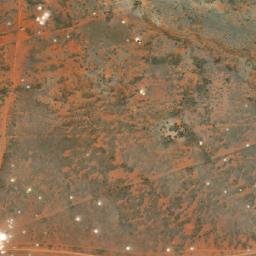 Satellite imagery of The Eight Mile Opal Diggings, AU