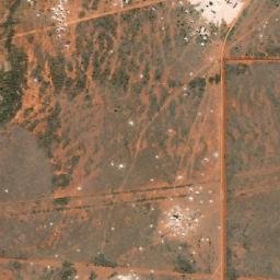 Satellite imagery of Venus Opal Diggings, AU
