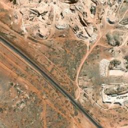 Satellite imagery of Saddle Opal Digging, AU