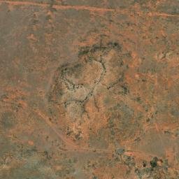 Satellite imagery of Venus Opal Diggings, AU