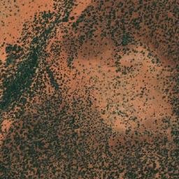 Satellite imagery of Mount Bevon, AU