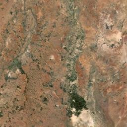 Satellite imagery of Crater Opal Diggings, AU