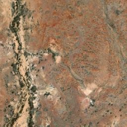 Satellite imagery of Crater Opal Diggings, AU