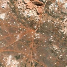 Satellite imagery of Olympic Opal Diggings, AU