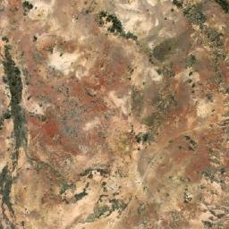 Satellite imagery of Crater Opal Diggings, AU