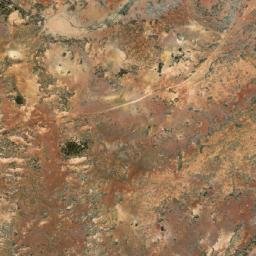 Satellite imagery of Crater Opal Diggings, AU