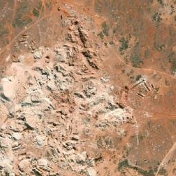 Satellite imagery of Five Mile Opal Diggings, AU