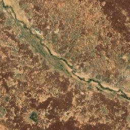 Satellite imagery of Conical Hill, AU