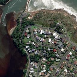 Satellite imagery of Evans Head, AU