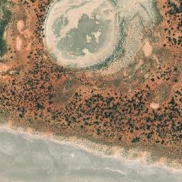 Satellite imagery of Trainers Rocks, AU