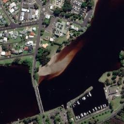 Satellite imagery of Evans Head, AU