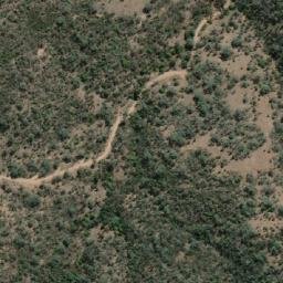 Satellite imagery of Bees Nest Mountain, AU